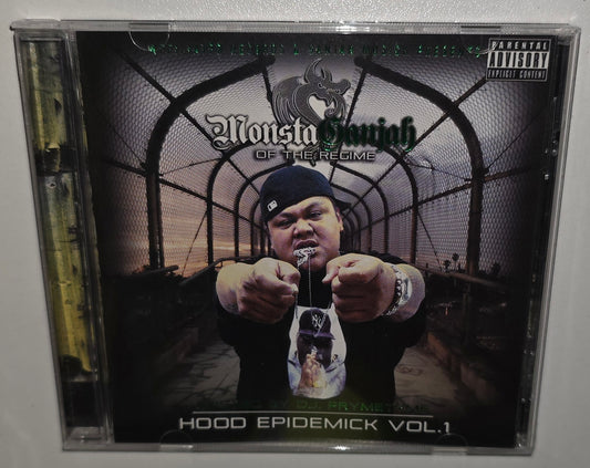 Monsta Ganjah ‎– Hood Epidemick Volume 1 (2007) (CD)