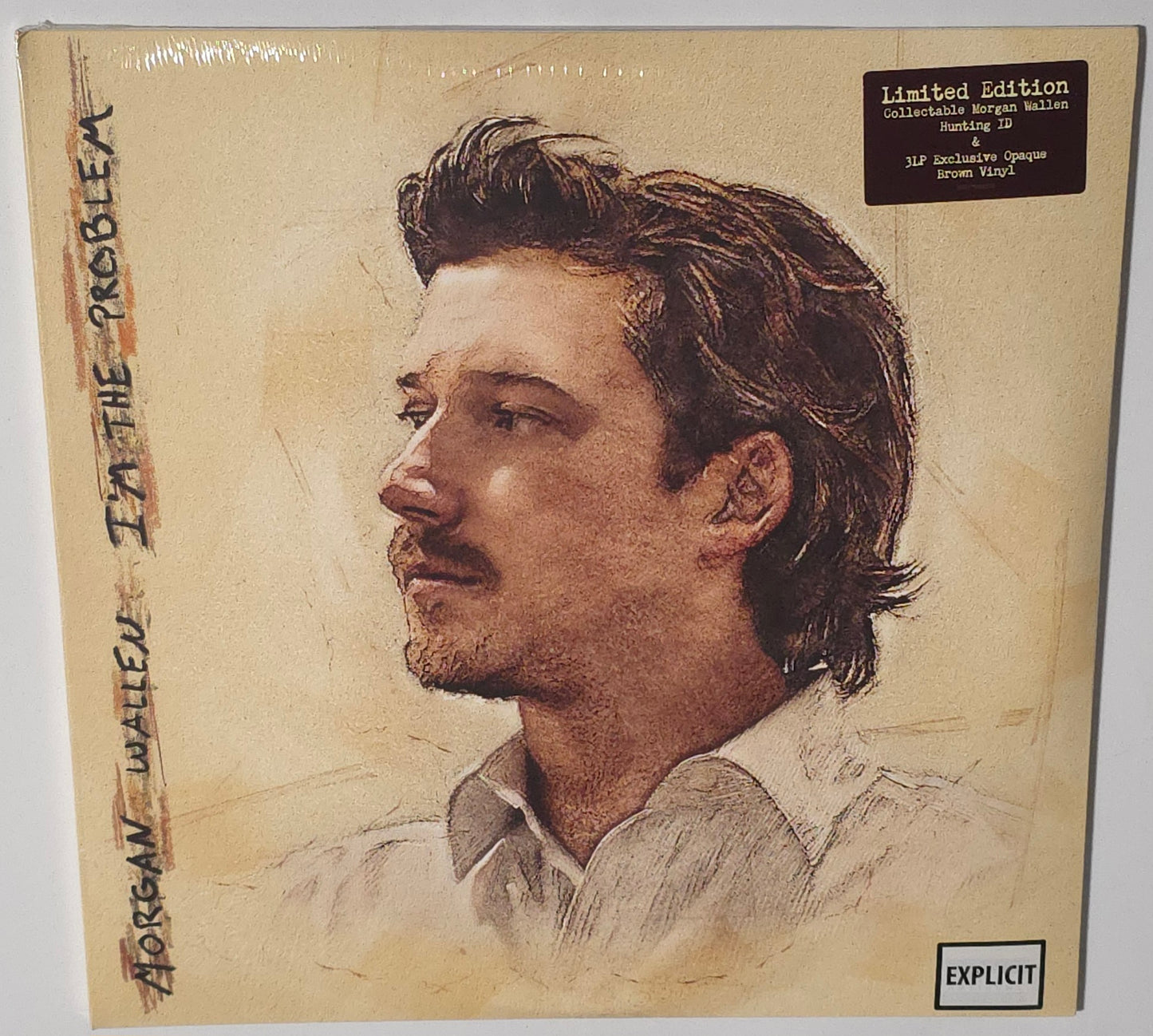 Morgan Wallen – I’m The Problem (2025) (Limited Edition Opaque Brown Colour Vinyl LP)