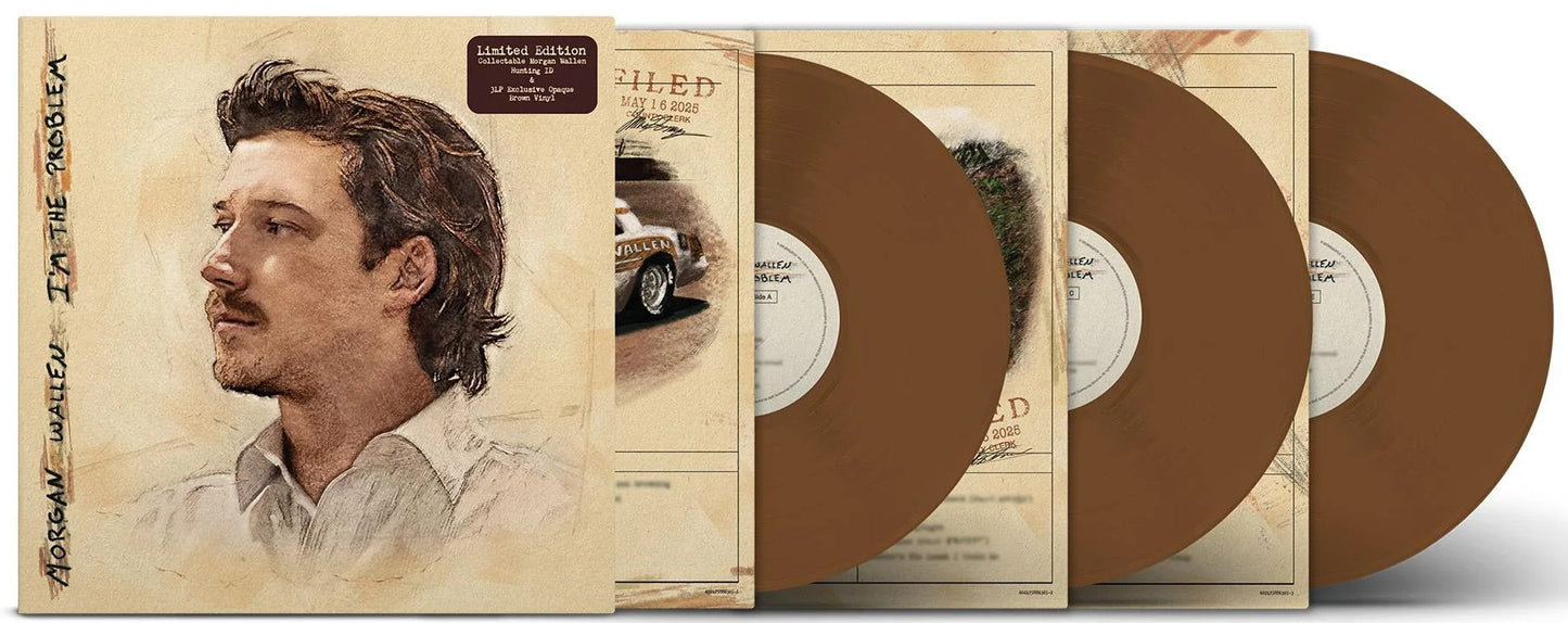 Morgan Wallen – I’m The Problem (2025) (Limited Edition Opaque Brown Colour Vinyl LP)
