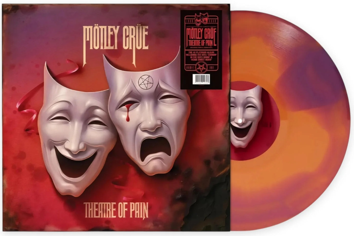 Mötley Crüe – Theatre Of Pain (2025 Reissue) (Limited Edition Purple Crush Colour Vinyl LP)