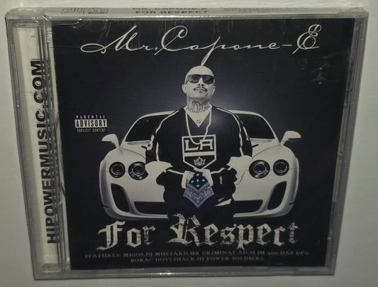 Mr. Capone-E – For Respect (2016) (CD)