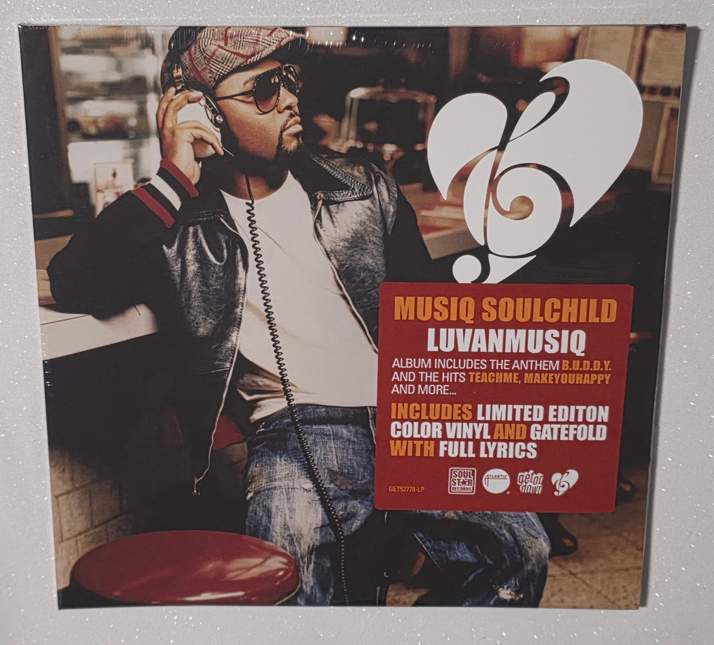 Musiq Soulchild – Luvanmusiq (2026 Reissue) (Limited Edition Split Red & Clear Sparkled Colour Vinyl LP)