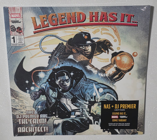 Nas & DJ Premier - Light-Years (2026) (Limited Edition Marvel Artwork Variant Vinyl LP)