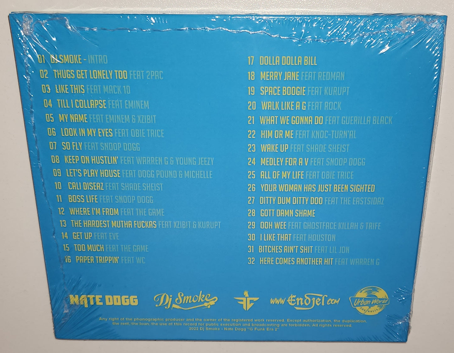 Nate Dogg - G-Funk Era Volume 2 (mixed by DJ Smoke) (Limited Edition CD)