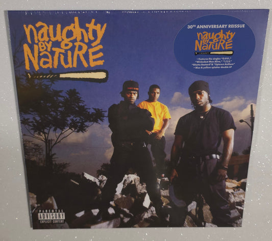 Naughty By Nature – Naughty By Nature (2023 Reissue) (Limited Edition Blue/Yellow Split Colour Vinyl LP)
