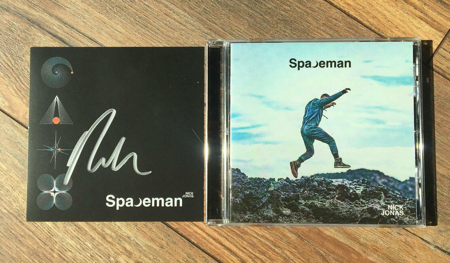 Nick Jonas – Spaceman (2021) (Limited Edition CD with Autographed Insert)