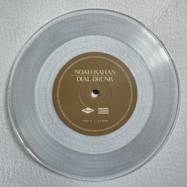 Noah Kahan – Dial Drunk (2024) (Limited Edition Clear Colour 7" Vinyl Single)