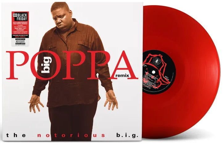 Notorious B.I.G. - Big Poppa [2025 BF RSD]  (Limited Edition Red Colour Vinyl LP)