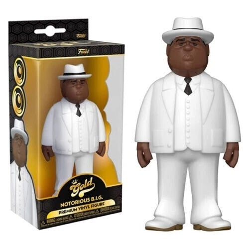 The Notorious B.I.G. White Suite Funko Gold 5" Figurine