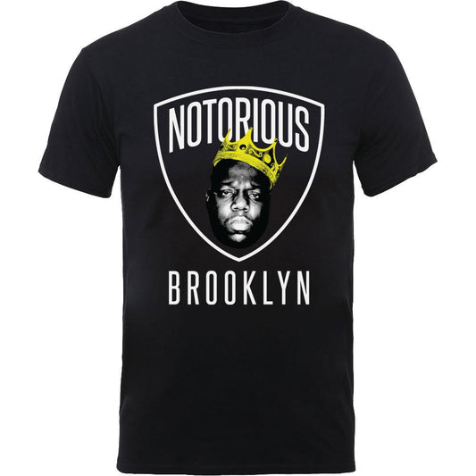 Notorious B.I.G. Notorious Brooklyn Officially Licensed Black T-Shirt