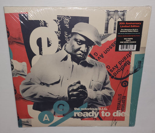 The Notorious B.I.G. - Ready To Die: 30th Anniversary (2024) (Limited Edition Orange & Blue Colour Vinyl LP)