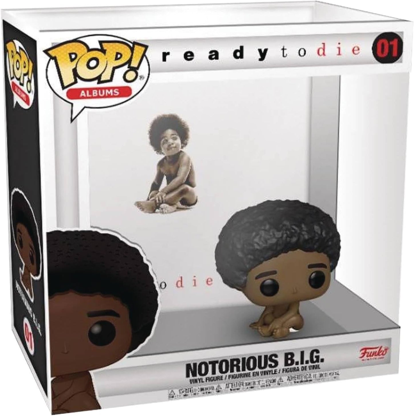 The Notorious B.I.G. Ready To Die Funko Pop! Albums #01 Figurine