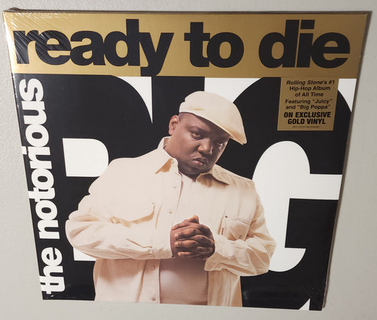 The Notorious B.I.G. - Ready To Die (2023 Reissue) (Limited Edition Gold Colour Vinyl LP)