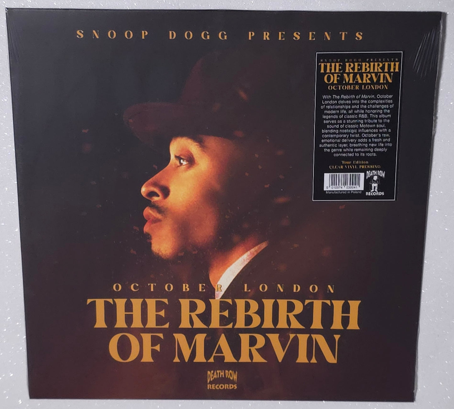 October London – The Rebirth Of Marvin: Tour Edition (2025) (Limited Edition Clear Colour Vinyl LP)