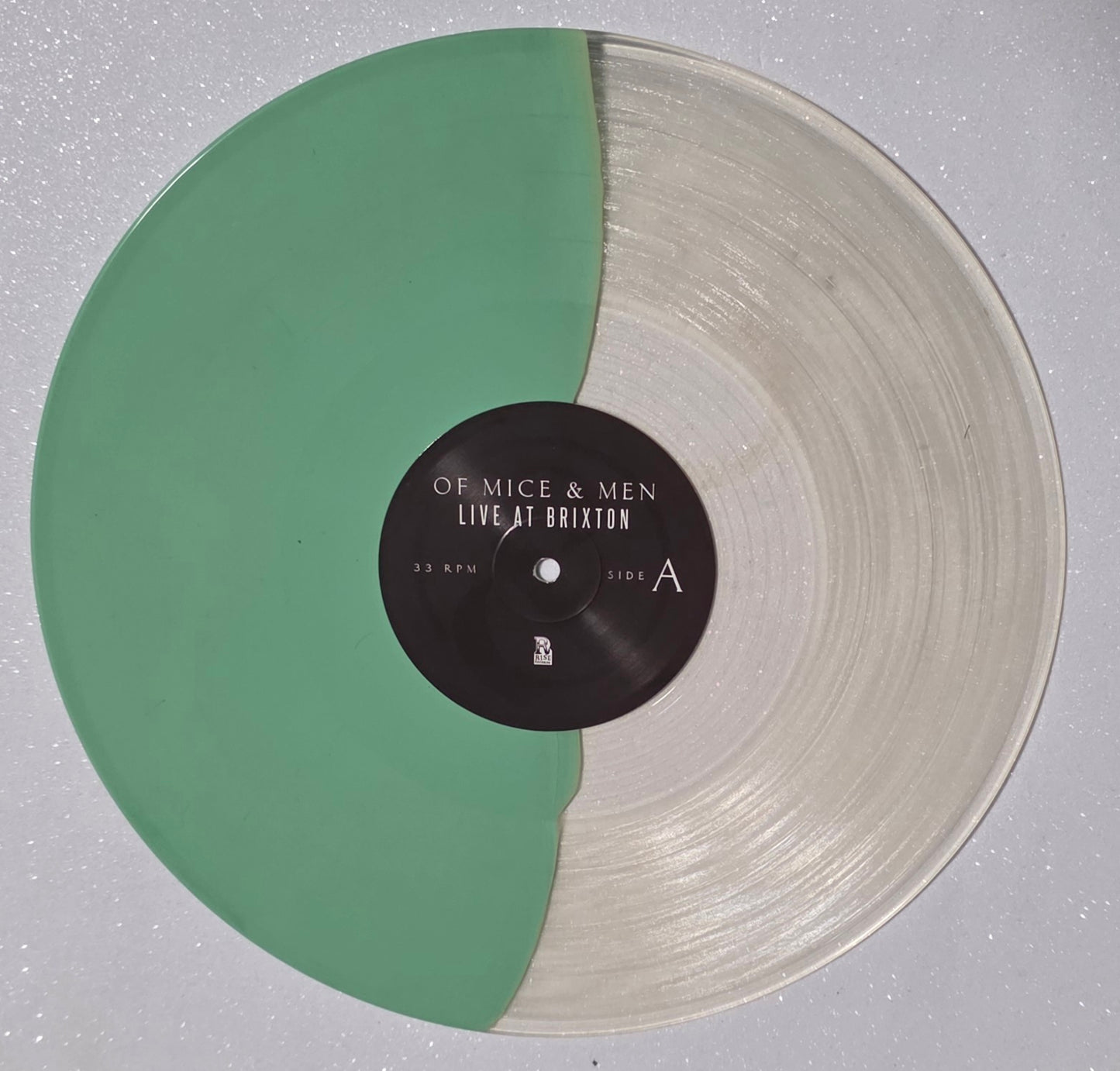 Of Mice & Men – Live At Brixton (2016) (Limited Edition Half Ultra-Clear/Half Double-Mint Colur Vinyl LP)
