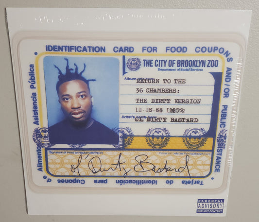 Ol' Dirty Bastard – Return To The 36 Chambers: The Dirty Version (2020 Reissue) (Vinyl LP)