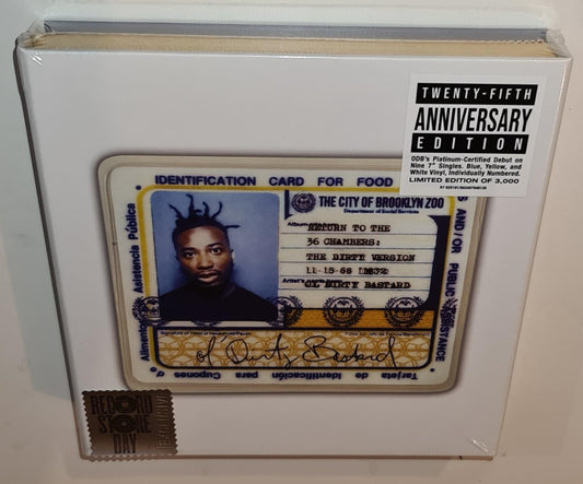 Ol' Dirty Bastard – Return To The 36 Chambers: The Dirty Version (2020 RSD) (Limited Edition 9x 7" Vinyl Boxset)