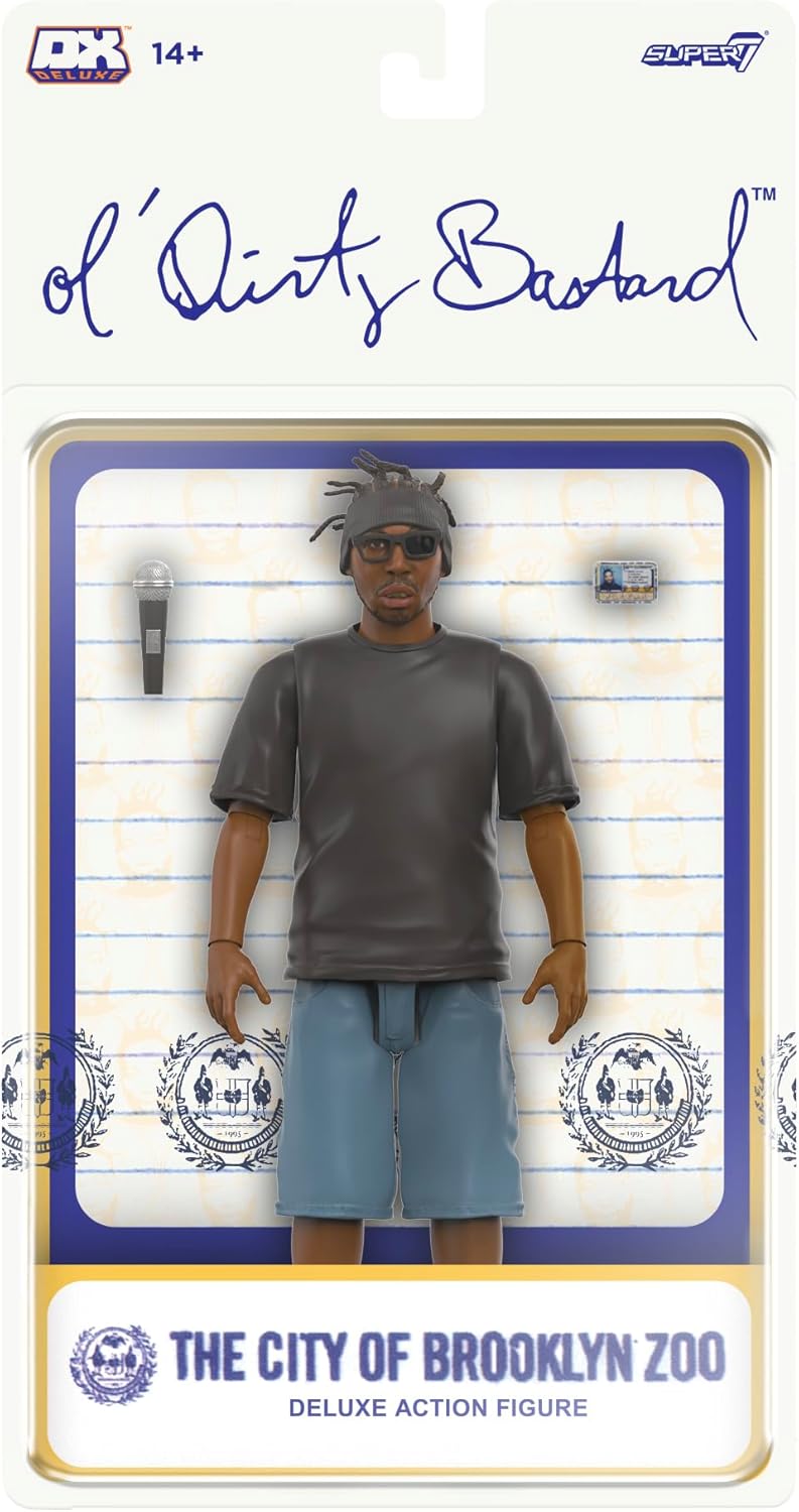 Ol' Dirty Bastard The City Of Brooklyn Zoo Deluxe 7" Super 7 Figurine
