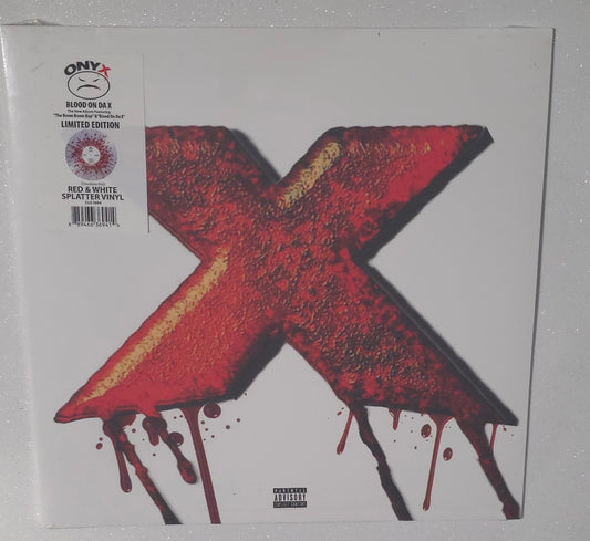 Onyx – Blood On Da X (2023) (Limited Edition Clear with Red & White Splatter Colour Vinyl LP)