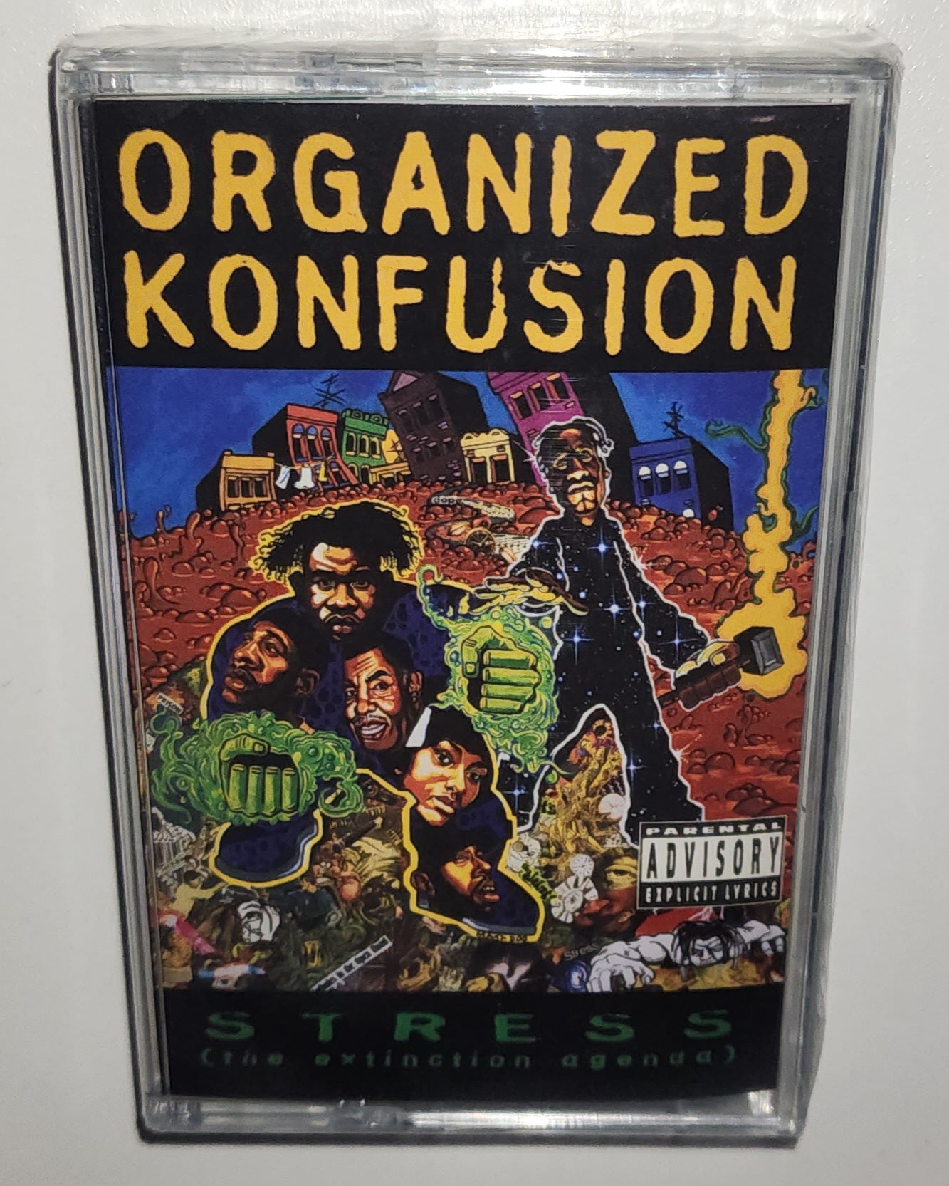 Organized Konfusion - Stress: The Extinction Agenda (2024) (Limited Edition Cassette Tape)