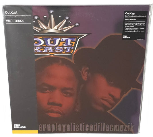 OutKast – Southernplayalisticadillacmuzik (2021 Reissue) (VMP Limited Edition Orange & Purple Galaxy Colour Vinyl LP)