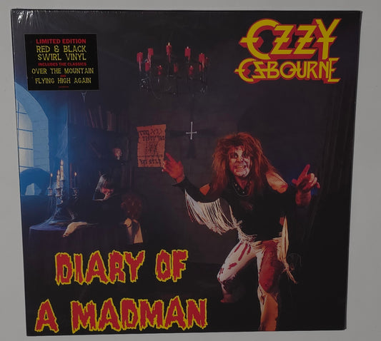 Ozzy Osbourne – Diary Of A Madman (2021 Reissue) (Limited Edition Red & Black Swirl Colour Vinyl LP)