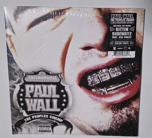 Paul Wall - The People's Champ (2026 Reissue) (Limited Edition Silver Smoke Colour Vinyl LP)