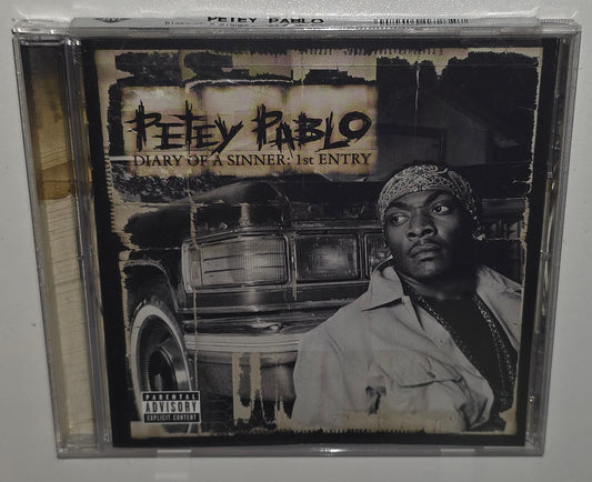 Petey Pablo – Diary Of A Sinner: 1st Entry (2001) (CD)