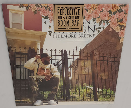 Philmore Greene – The Grand Design (2024) (Limited Edition Red Pink Bloom Colour Vinyl LP)