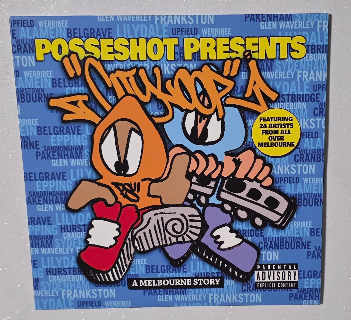 Posseshot – City Loop (2022) (Limited Edition Blue Colour Vinyl LP)