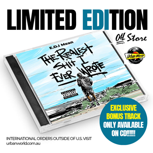 E.D.I. Mean (of The Outlawz) - The Realest Shit I Ever Wrote (2026) (Limited Edition CD)