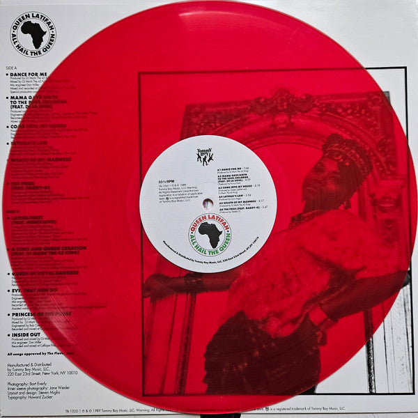 Queen Latifah – All Hail The Queen (2021 Reissue) (Limited Edition Red Colour Vinyl LP)