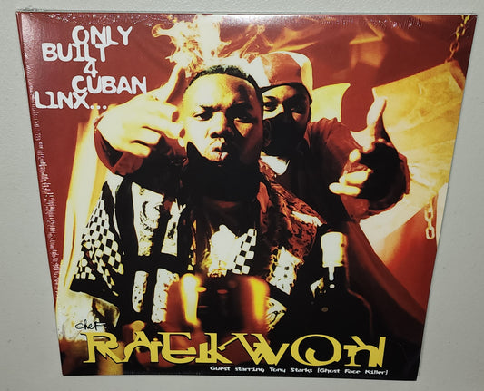 Raekwon – Only Built 4 Cuban Linx... (2023 Reissue) (Limited Edition Yellow & Clear Split Colour Vinyl LP)
