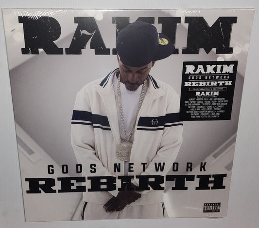 Rakim - Gods Network Rebirth (2024) (Limited Edition Black Colour Vinyl LP)