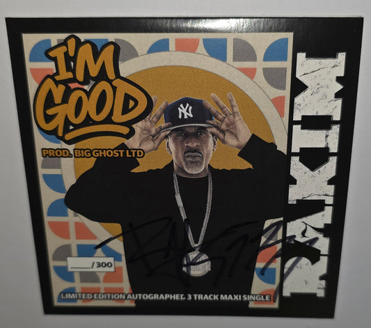 Rakim - I'm Good *Autographed* (2025) (Limited Edition CD Single)