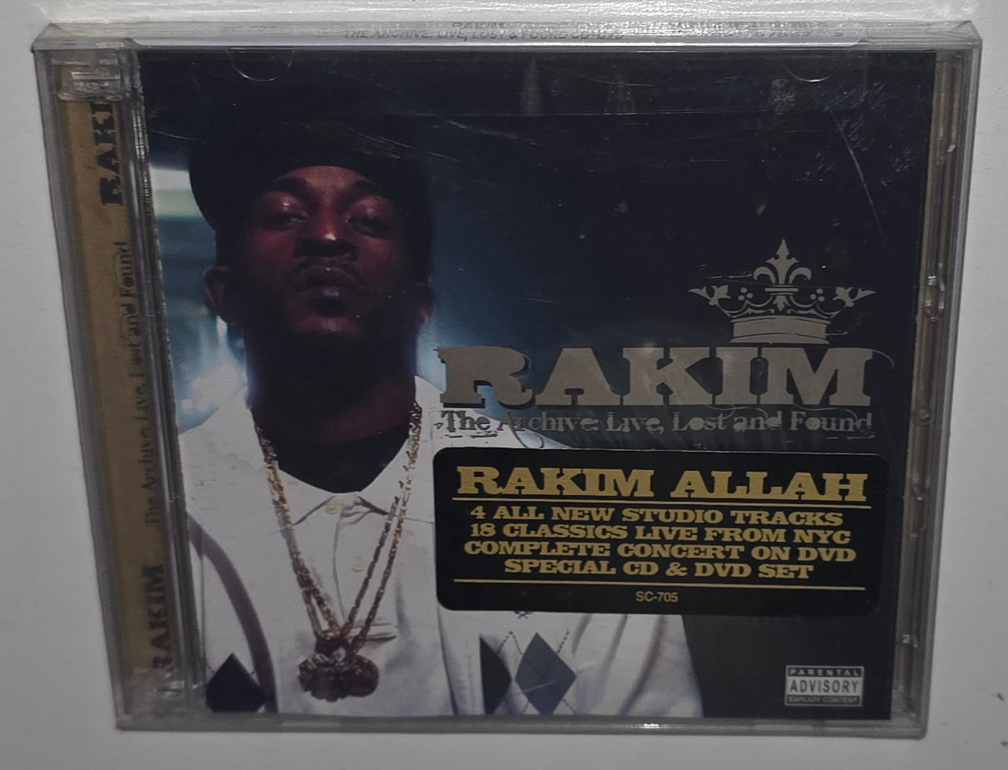 Rakim – The Archive: Live, Lost And Found (2008) (CD DVD Set)