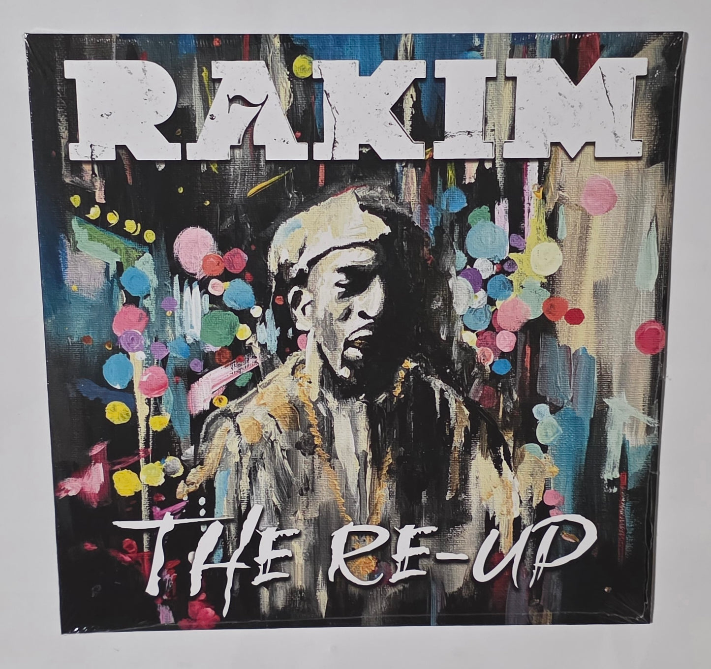 Rakim – The Re-Up (2025) (Limited Edition Rainbow Splatter Colour Vinyl LP)