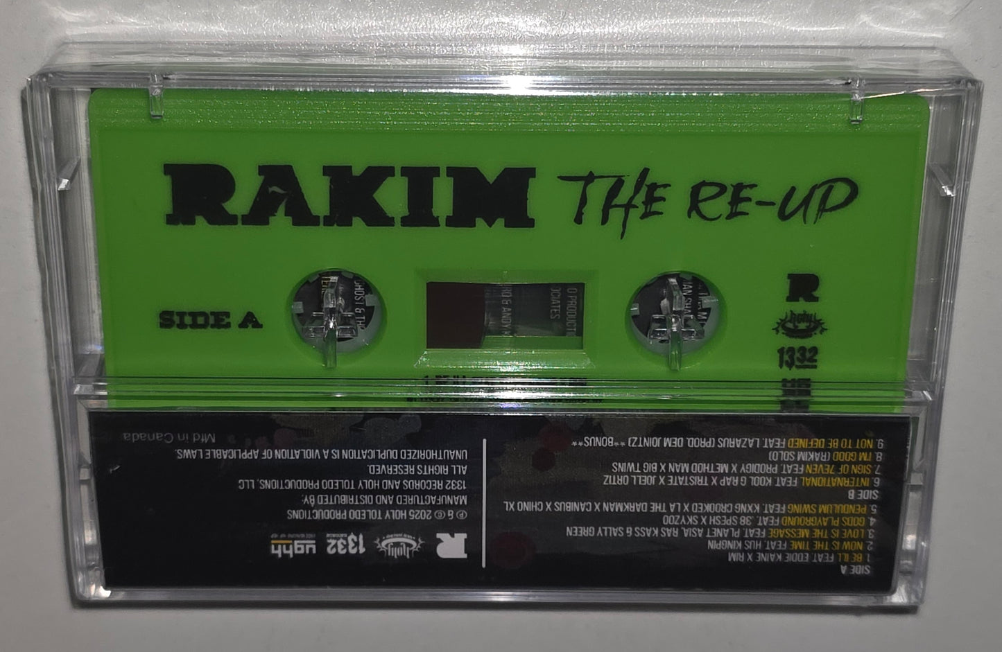 Rakim – The Re-Up (2022) (Limited Edition Neon Green Cassette Tape)