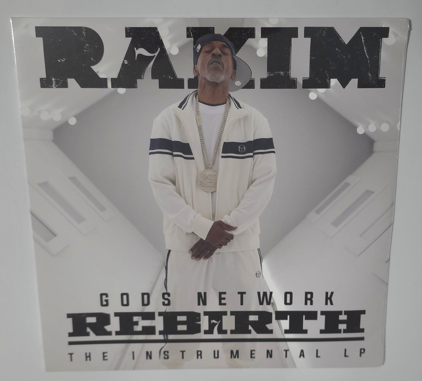 Rakim – G.O.D.s Network Reb7rth The Instrumentals LP (2025) (Limited Edition Silver with Black Splatter Colour Vinyl LP)