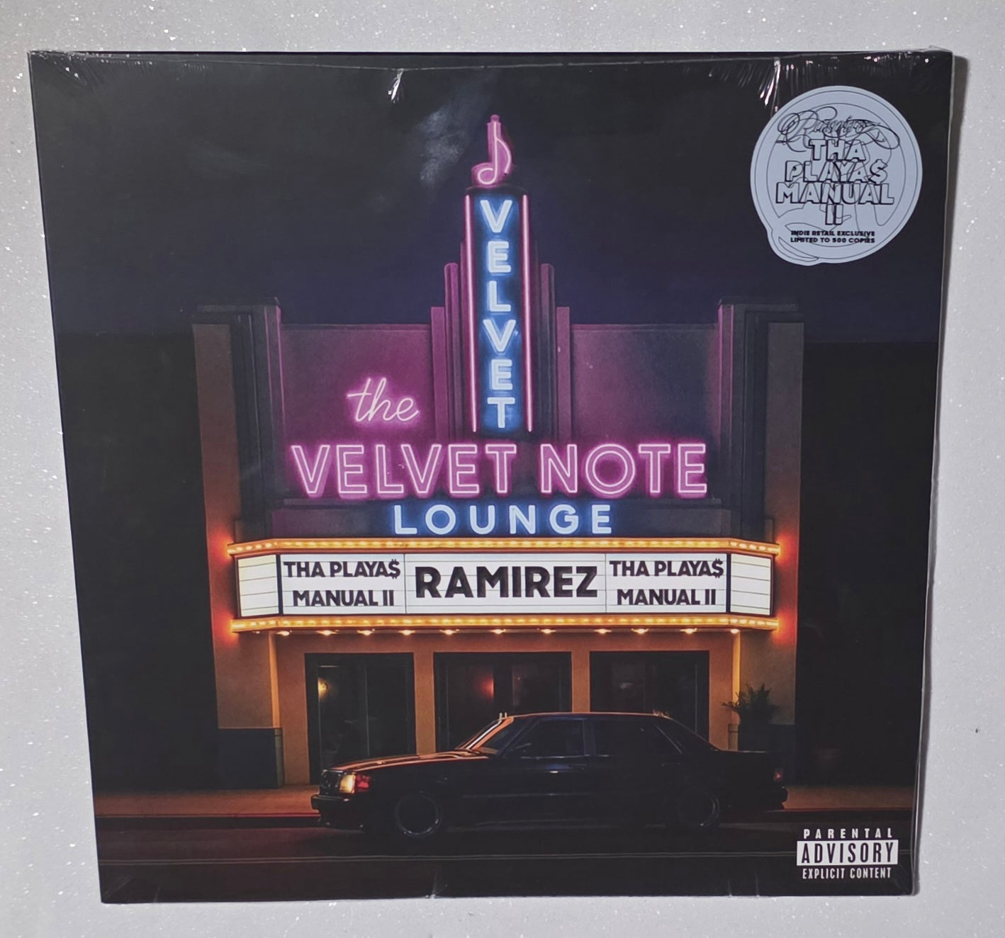 Ramirez - Tha Playa$ Manual II (2025) (Limited Edition Indie Exclusive Purple Glitter Colour Vinyl LP)