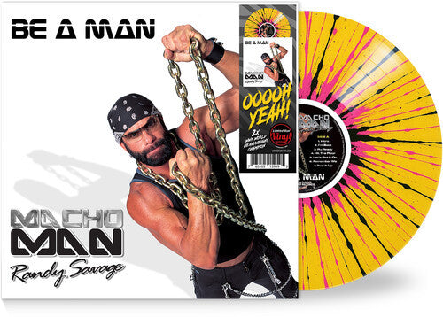 Macho Man Randy Savage – Be A Man (2026 Reissue) (Limited Edition Sunset Slam Splatter Colour Vinyl LP)
