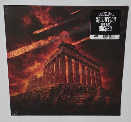 Ransom x Boldy James x Nicholas Craven – Salvation For The Wicked (2026) (Limited Edition Silver Black Ice Colour Vinyl LP)