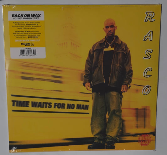 Rasco - Time Waits for No Man (2025 Reissue) (Limited Edition Black Vinyl LP)