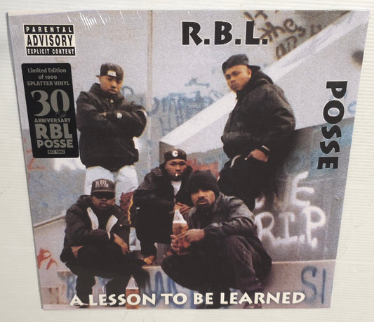 R.B.L. Posse – A Lesson To Be Learned (2022 Reissue) (Limited Edition Splatter Colour Vinyl LP)