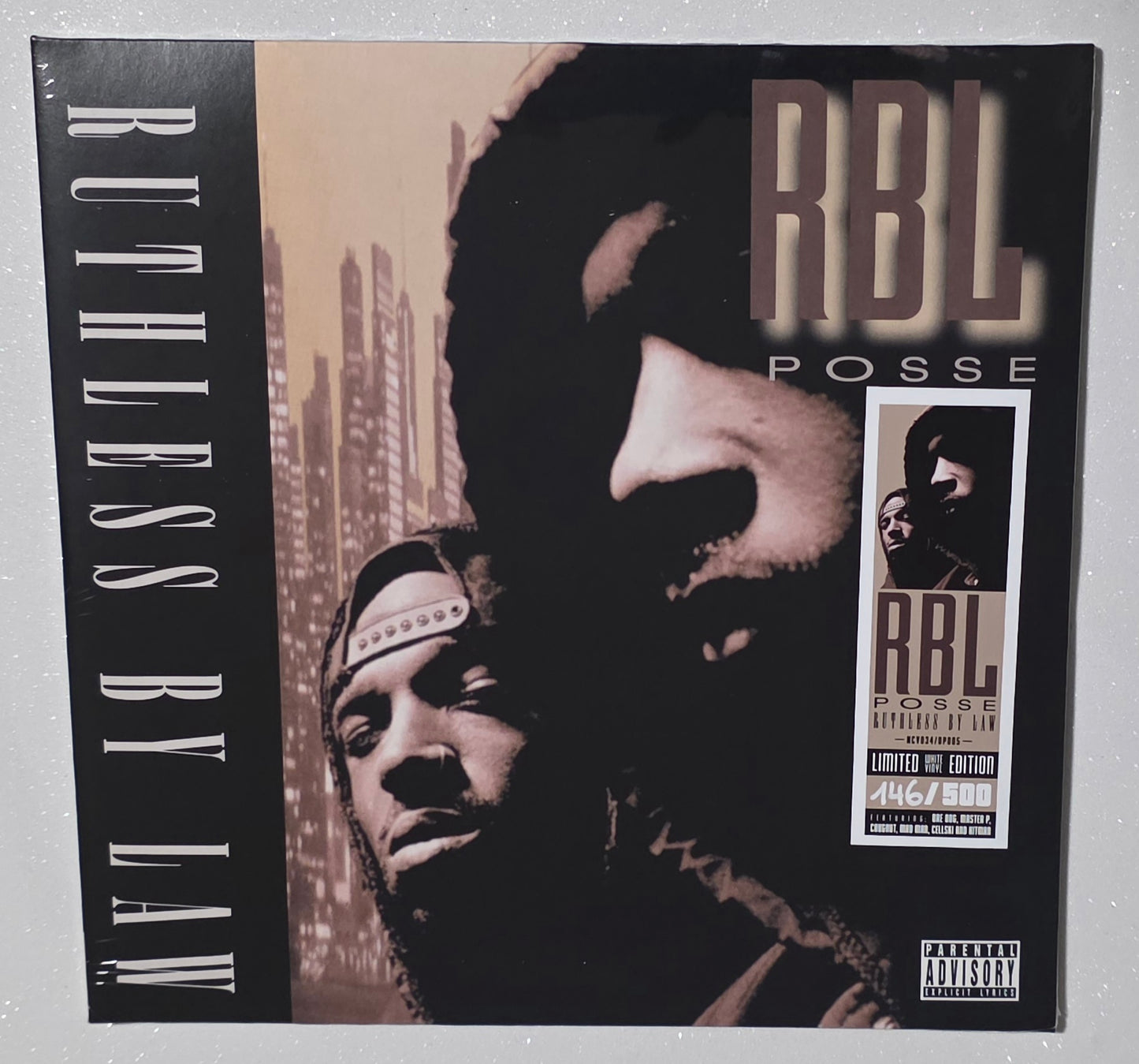 RBL Posse – Ruthless By Law (2026 Reissue) (Limited Edition White Colour Vinyl LP)