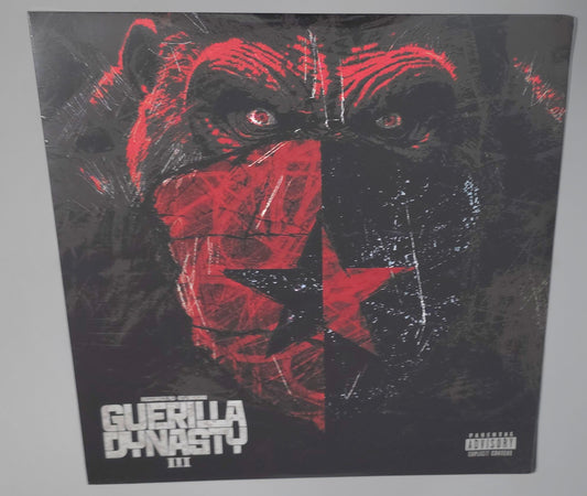 Recognize Ali & Stu Bangas – Guerilla Dynasty 3 (2025) (Limited Edition Red with Black Splatter Colour Vinyl LP)