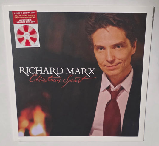 Richard Marx – Christmas Spirit (2023) (Limited Edition Candy-Cane Colour Vinyl LP)