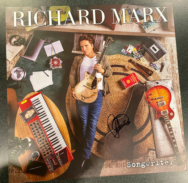 Richard Marx – Songwriter (with Autographed Insert) (2022) (Limited Edition Red Colour Vinyl LP)