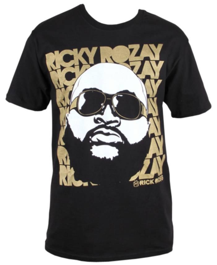 Rick Ross Ricky Rozay Repeat Officially Licensed Adult Unisex T-Shirt ...