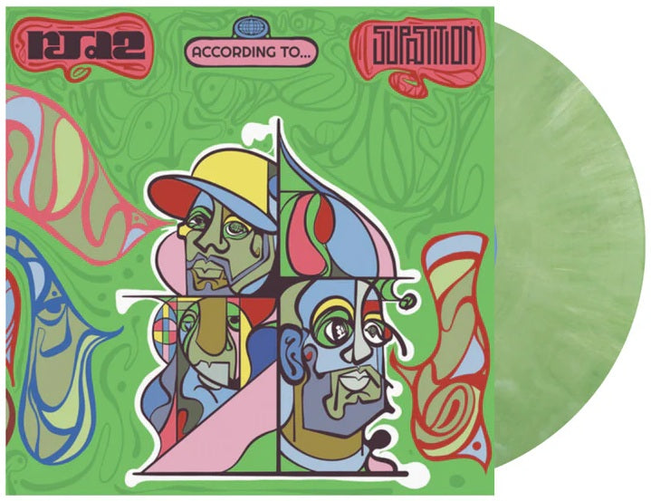 RJD2 & Supastition – According To... (2026) (Limited Edition Green Colour Vinyl LP)